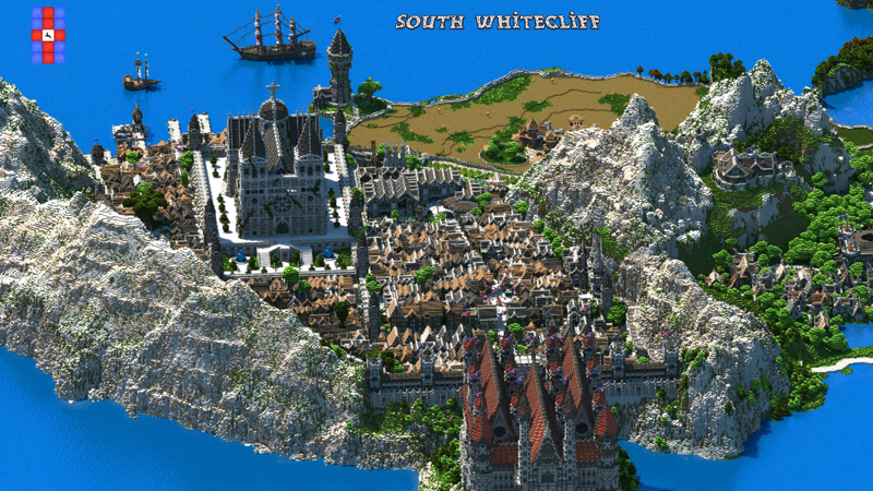 Illustration for article titled Hicieron falta una persona y cuatro años de trabajo para terminar este gigantesco mapa de Minecraft